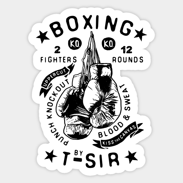 Boxing Sticker by OscarPostigo